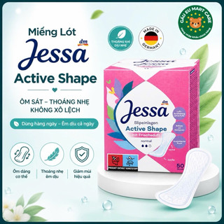 Băng Vệ Sinh Jessa Đức & Miếng Lót – Siêu Mỏng, Thấm Hút Nhanh, Axit Lactic Dịu Nhẹ, Khô Thoáng, 1–5 Giọt