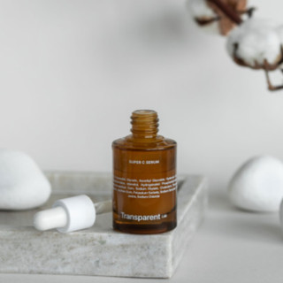 Serum Vitamin C chống oxy hóa và làm sáng đều màu da Transparent Lab Super C