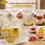 Lá Gelatin 2.5g - Làm Bánh Lạnh Pudding Panna - Cung Ứng DoBaker