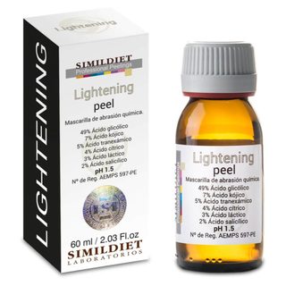 Tinh chất peel trắng da, mờ thâm nám tàn nhang, giảm sắc tố Simildiet Lighteing Peel (3ml)
