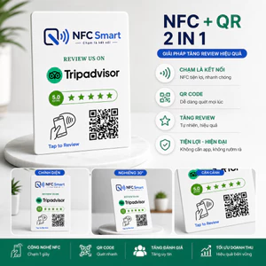 Thẻ Review TripAdvisor - Miễn Phí Thiết Kế Riêng