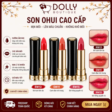 Son Thỏi Mềm Mịn Ohui Rouge Real Lipstick