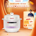 Nồi Áp Suất Điện Masuto 5L Phiên Bản Nâng Cấp Kho Hầm Nhừ Nấu Cơm Nấu Lẩu Đa Năng Có Nấu Mở Nắp — ảnh 1