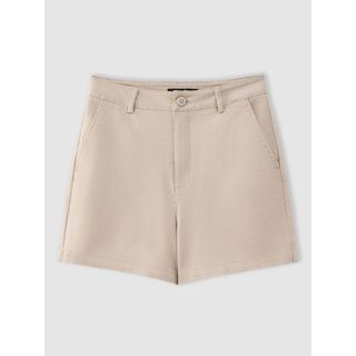 Quần shorts nữ kaki YODY form Regular vải cotton mướt mịn thấm hút mồ hôi tốt  WCCS26A001