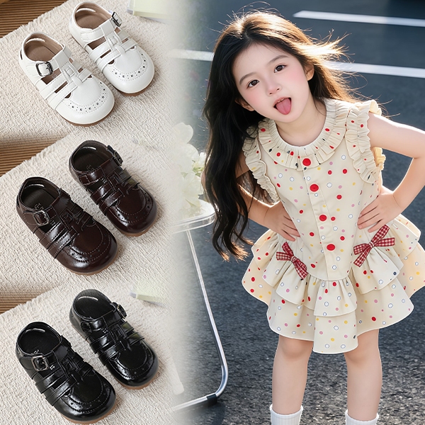 Bella Neman Giày búp bê bé gái quai đan, đế mềm êm chân, chống trượt, dễ mang cho bé tập đi