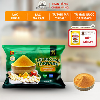 Bột Phô Mai Hàn Quốc Tornado Tomato T&P Gói 30g Lắc Khoai Tây, Bắp Rang, Gà Rán, Pudding -TT200