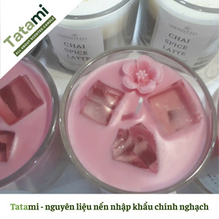 Khuôn nến khuôn hoa anh đào nhỏ silicon làm tạo hình Tatami