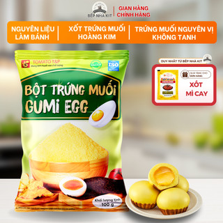 Combo 5 Gói 100g Bột Trứng Muối Lòng Đỏ Tomato T&P, Bột Làm Bánh Bao Trứng Chảy, Sốt Trứng Muối