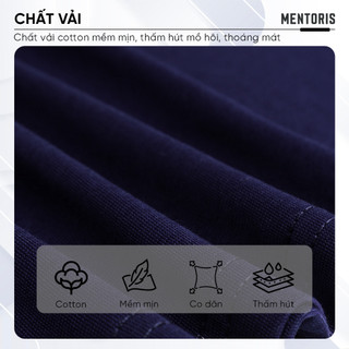 Áo Ba Lỗ Nam MENTORIS Vải Cotton Pima, Mềm Mại, Thấm Hút Mồ Hôi Tốt, Form Vừa Vặn, Thoải Mái MTT03