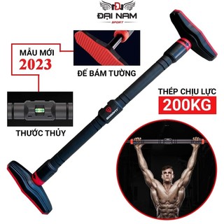 Xà Đơn Treo Tường Đầu Vuông Có Chốt Chống Xoay Chịu 250kg  Đại Nam Sport + Tặng Kèm Găng Tay Tập Xà