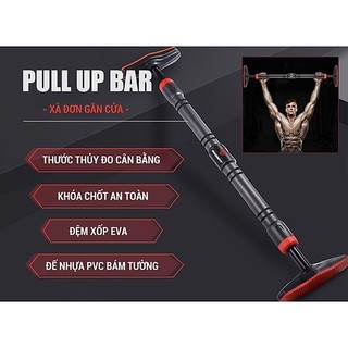 Xà Đơn Treo Tường Đầu Vuông Có Chốt Chống Xoay Chịu 250kg  Đại Nam Sport + Tặng Kèm Găng Tay Tập Xà