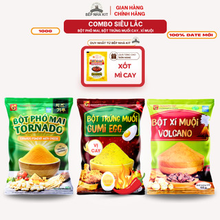 Combo Bột Phô Mai Lắc Tomato T&P Gói 100g Lắc Khoai Tây, Lắc Da Cá Chiên, Lắc Gà Rán, Lắc Snack