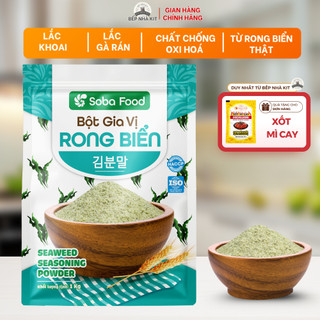 Bột Rong Biển Soba Food Gói1kg Rong Biển Tự Nhiên, Lắc Snack, Khoai Tây, Cơm Cháy, Bắp Rang– SBRB15
