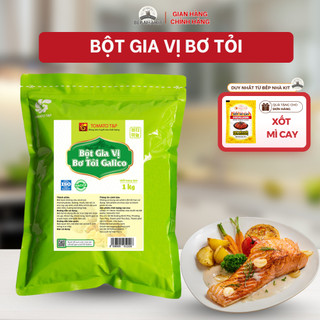 Bột Bơ Tỏi Tomato T&P Gói 1Kg, Bột Bơ Tỏi Lắc Khoai Tây Chiên