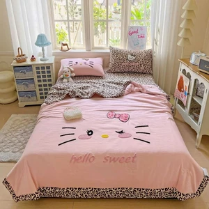 Sét chăn hè ga gối cotton đũi mềm mát.