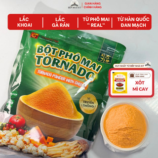 Bột Phô Mai Lắc Tomato T&P Gói 1Kg, Bột Phô Mai Hàn Quốc Nấu Sốt Phô Mai, Bột PhôMai Mặn, Lắc Khoai