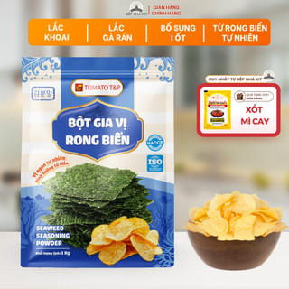 Bột Rong Biển 1Kg Tomato T&P Lắc Snack, Khoai Tây Chiên, Bắp Rang, Ăn Vặt Giàu Dinh Dưỡng – RB15