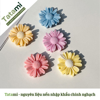 Khuôn Silicon Làm Nến TATAMI Hình Hoa Cúc Đổ Nến Thơm Decor DIY Handmade Chi Tiết Sắc Nét Dễ Tháo