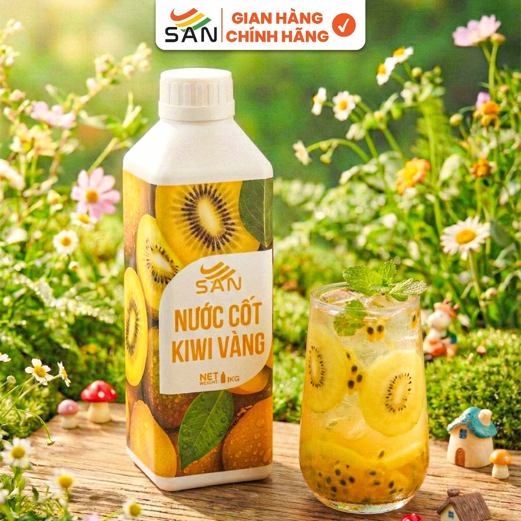 Nước Cốt Táo Đỏ SAN – Trái Cây Tự Nhiên – Có Mẫu Thử 100ml, Tặng Sách Pha Chế
