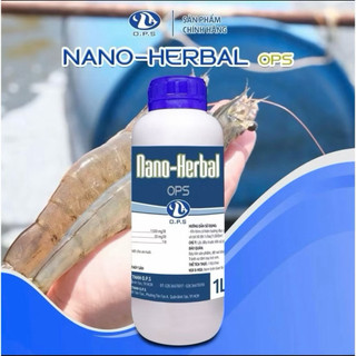 NANO HERBAL 1Lít - Hỗ trợ phòng đục cơ trên tôm , hỗ trợ các khoáng chất cần thiết cho tôm