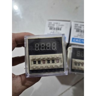 Công tắc hẹn giờ DH48S-S 220V, 12V, 24V timer luân phiên theo chu kỳ