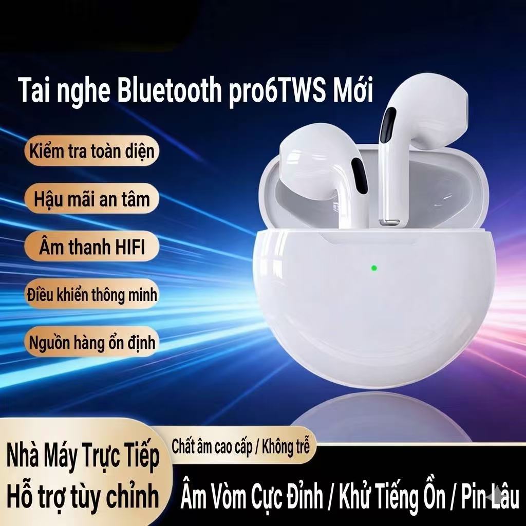 Tai nghe bluetooth không dây Pro 6 TWS