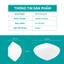 Khẩu Trang N95 Không Van MASK Combo 50 Cái 5 Lớp Lọc Bụi Mịn, Quai Đeo Mềm Mại