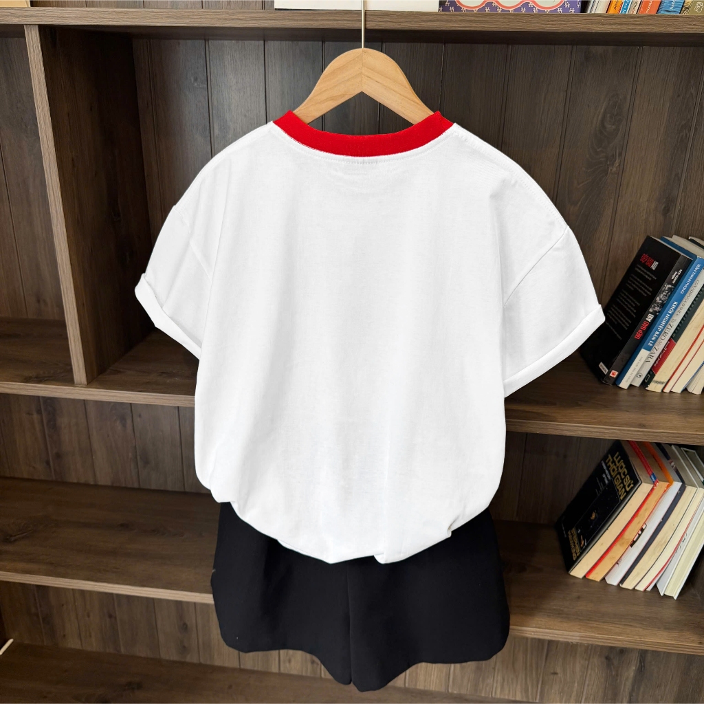 Áo Thun Boxi In Chữ Trắng Năng Động, Chất Cotton Mềm Mịn, Có Kèm Hình Thật.