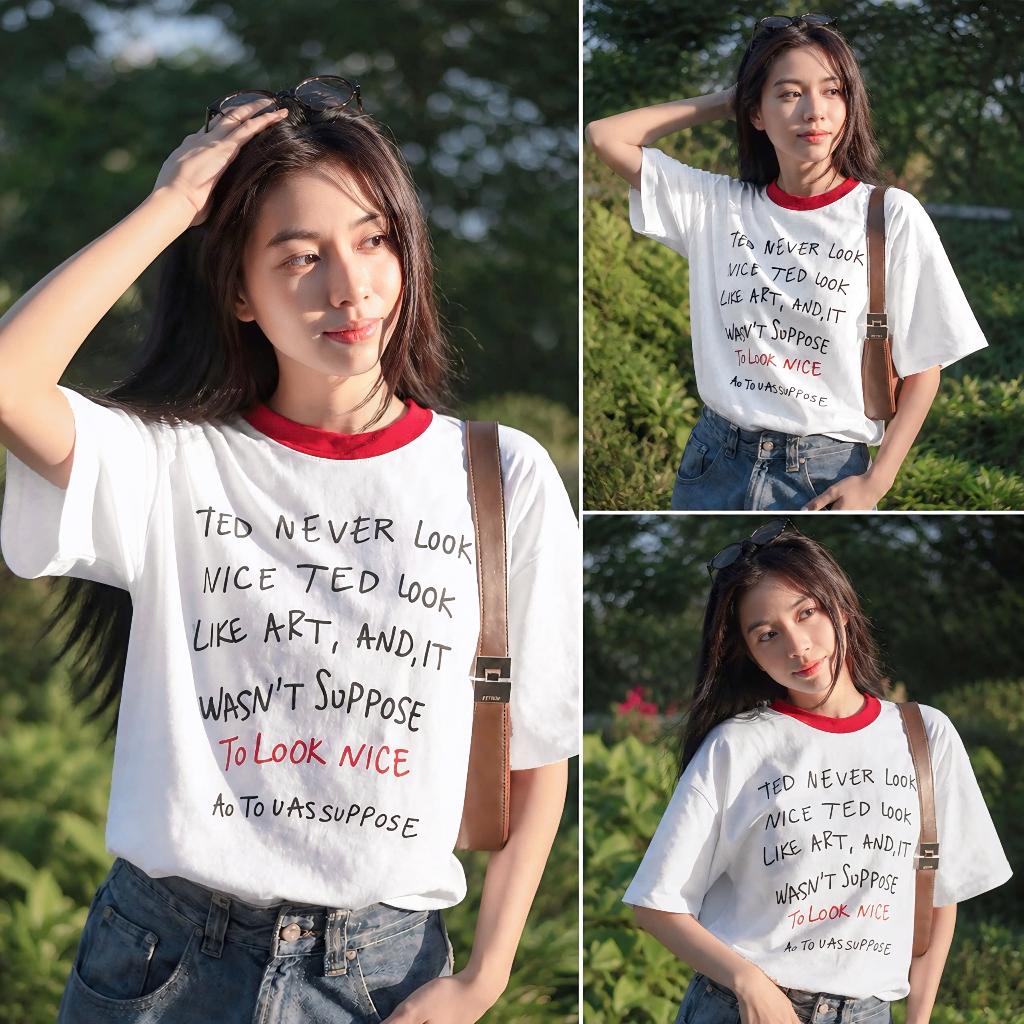 Áo Thun Boxi In Chữ Trắng Năng Động, Chất Cotton Mềm Mịn, Có Kèm Hình Thật.