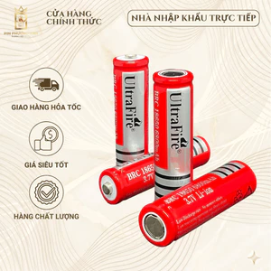 Pin sạc 18650 3.7~4.2V UltraFire dùng cho quạt cầm tay, đènpin siêu sáng, làm sạc dự phòng