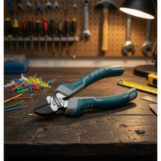 Kìm cắt chéo JcTop thép CR-V tay cầm TPR chống trượt 6"/8"ing
