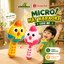 Đồ Chơi Micro Hát Karaoke Không Dây Cho Bé BỐ KHỦNG LONG Kèm Sạc Micro Đổi Giọng Nói Phát Nhạc Đọc Truyện Cho Bé