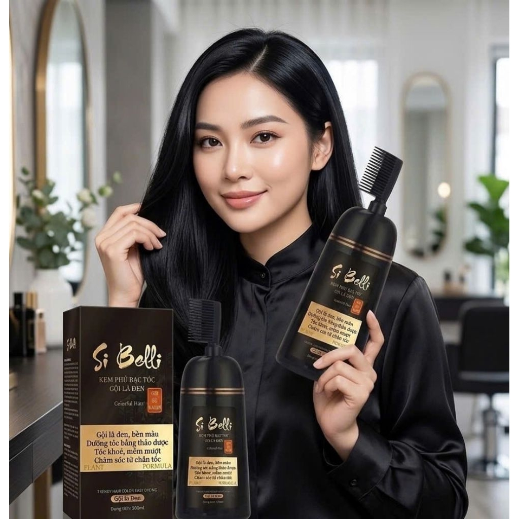 HẾT BẠC TÓC SIBELLI — KHỞI ĐẦU CHO MÁI TÓC ĐEN, DÀY & KHỎE