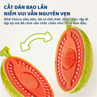 Đồ Chơi Cắt Hoa Quả Cho Bé Mideer Đồ Chơi Nấu Ăn Rau Củ Quả, An Toàn, Giúp Trẻ Vừa Học, Vừa Chơi