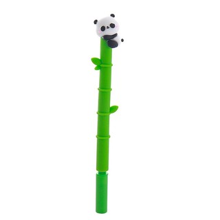 Bút Gel Hình Tre Gấu Trúc Dễ Thương, Bút Viết 0.5mm Nét Mịn Cho Học Sinh Văn Phòng