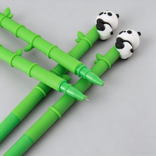 Bút Gel Hình Tre Gấu Trúc Dễ Thương, Bút Viết 0.5mm Nét Mịn Cho Học Sinh Văn Phòng