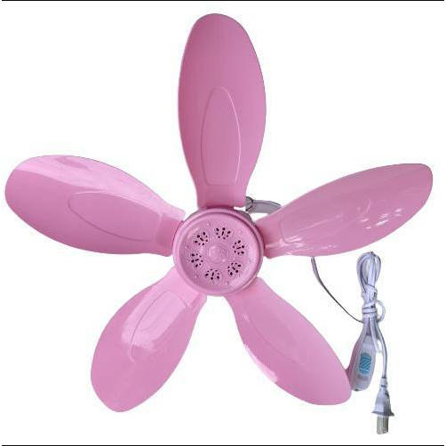 Quạt treo mùng 5 cánh 50cm siêu mát, quạt treo màn cho phòng trọ phòng ngủ