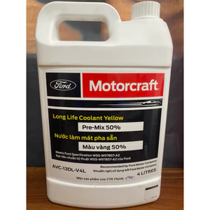 Nước Làm Mát Ford Motorcraft Màu Vàng (Yellow) Chính Hãng - Dành Cho Ranger, Everest, Explorer Đời Mới (Mã VC-13-G)