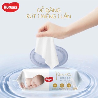 KHĂN ƯỚT HUGGIES GOLDEN WET WIPES 80MIẾNG