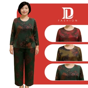 Đồ bộ hoa tay dài 𝗗𝗟 𝗙𝗮𝘀𝗵𝗶𝗼𝗻 Mã WD