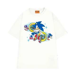 Áo Thun NGỐ TEE Kỉ Niệm 30 Năm Hoạt Hình Sonic Vải Cotton Cao Cấp Mềm Mịn Thoáng Mát