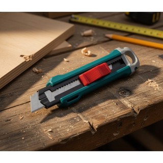 Dao rọc giấy đa năng JcTop lưỡi thép bền bỉ chống han gỉ lưỡi 18mm x 100mm