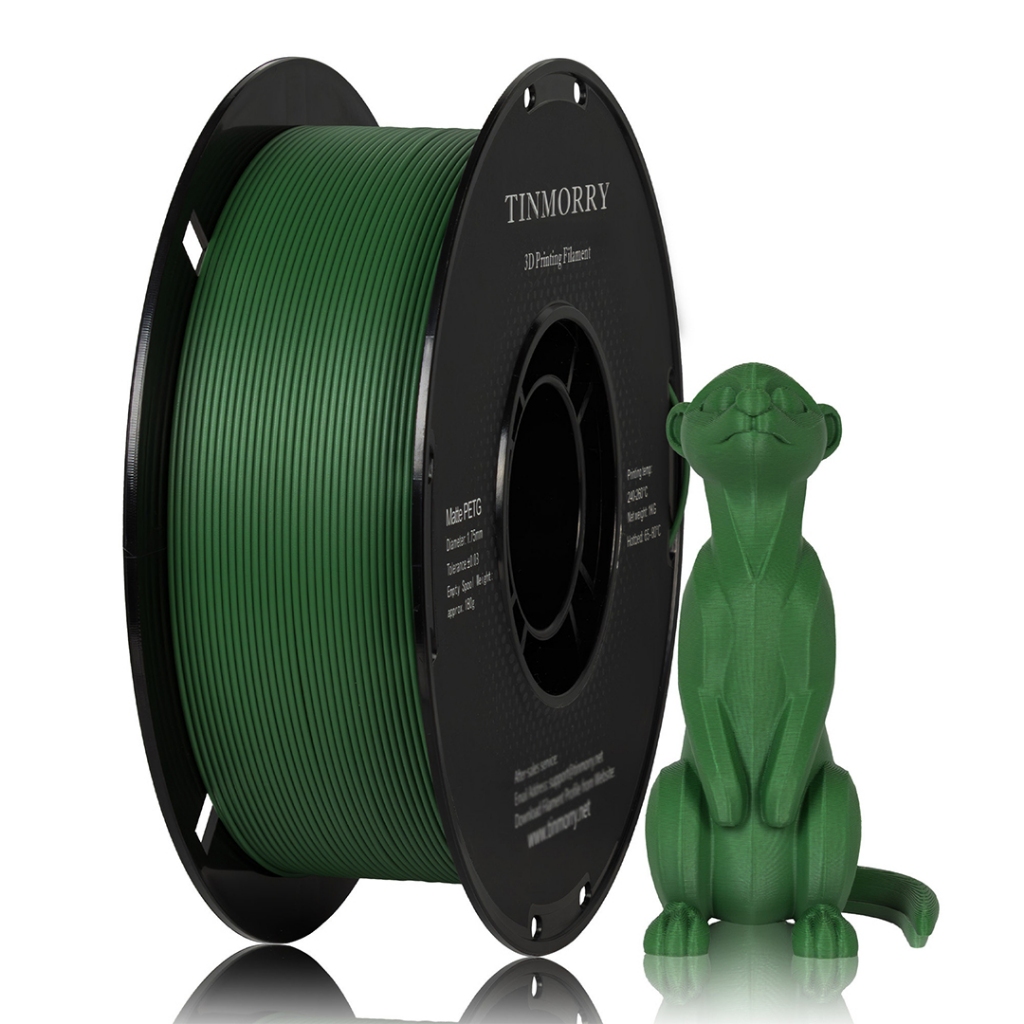 Nhựa in 3D PETG Matte Tinmorry 1.75mm – Filament bề mặt mờ, dễ in, dùng cho máy in FDM | BigBuy360 - bigbuy360.vn