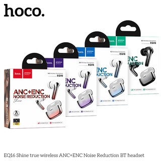 Tai nghe Bluetooth TWS Hoco EQ16 V5.3, Pin 7H, Thiết Kế đẹp mắt (Đen)