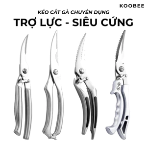 Kéo Cắt Gà Vịt Cao KOOBEE Làm Từ Thép Nhật Nguyên Khối Cứng Bền Siêu Sắc Thiết Kế Trợ Lực Tiện Dụng (NB29)