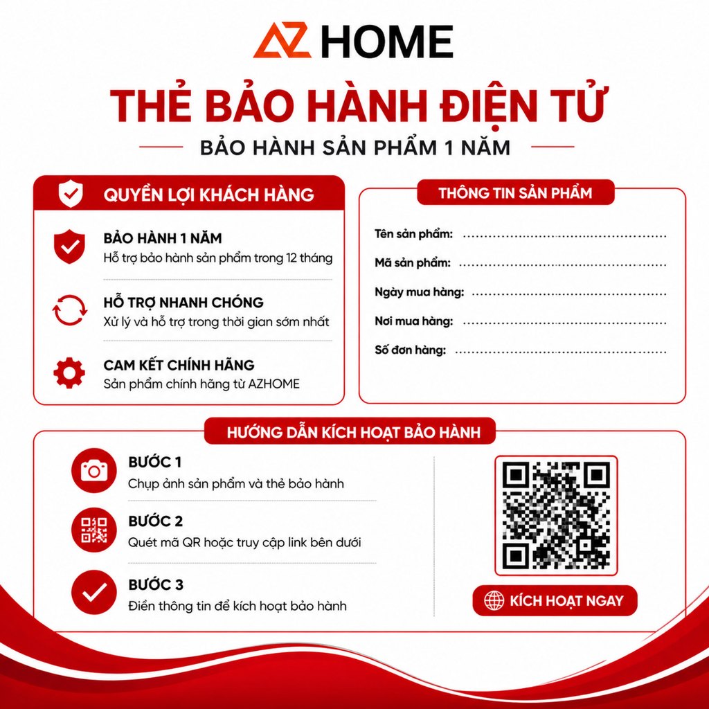 Thẻ Bảo Hành Sản Phẩm,Từ Khi Nhận Hàng Shop,Máy Rửa Xe Cầm Tay