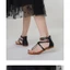 Giày sandal chiến binh nữ boho XIANGLV đinh tán basic 1.5cm, sandal nữ xỏ ngón, giày dây NH50 - Laylalay.n