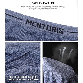 Quần Lót Nam MENTORIS Vải Thun Lạnh, Co Giãn 4 Chiều, Ôm Vừa Vặn MBF05