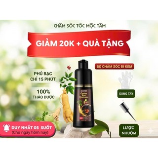Dầu Gội đầu đen tóc, óng mượt, phủ bạc ZTAZAKI!