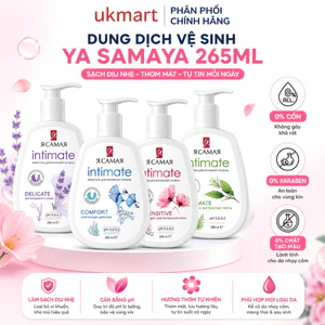 Dung dịch vệ sinh Ya samaya thành phần tự nhiên, vệ sinh hàng ngày hiệu quả 265ml
